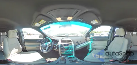 2013 Ford Explorer z USA, uszkodzony, nr VIN 1FM5K8B82DGA94084